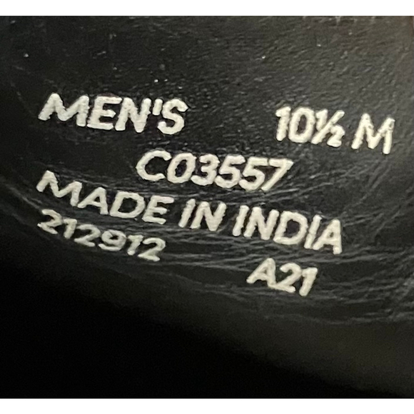 Men's Cole Haan Black Leather Loafers Slip On Size 10 1/2 M - Picture 2 of 6